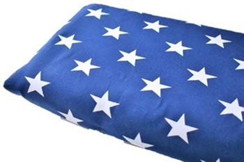 Dark Blue Stars Fabric